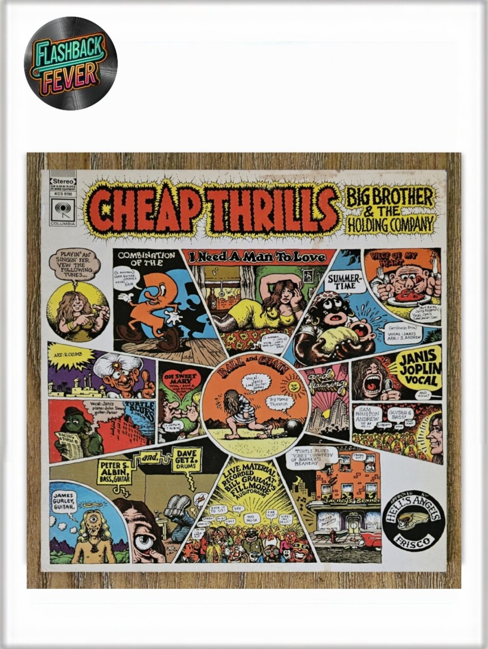 Cheap Thrills•Big Brother & The Holding Company•1968 US (#KCS 9700) Terre Haute